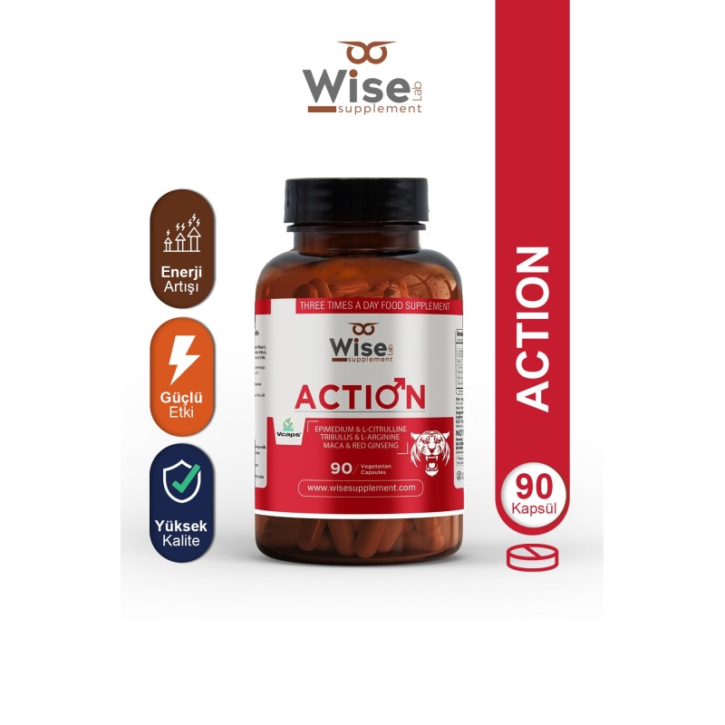 Wise® Action 90 Bitkisel Kapsül