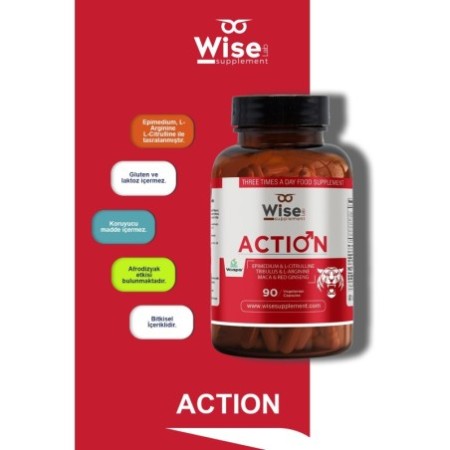 Wise® Action 90 Bitkisel Kapsül