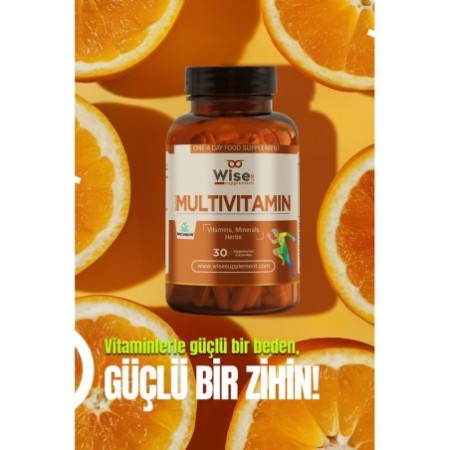 Multivitamin Bitkisel 30 Bitkisel Kapsül