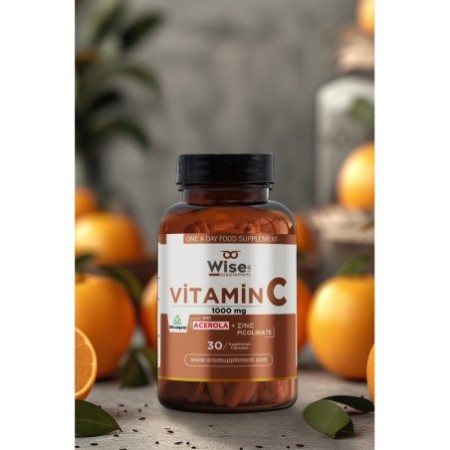 Vitamin C 1000mg 60 Bitkisel Kapsül