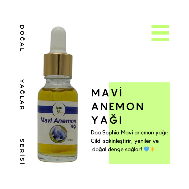 Mavi Anemon Yağı 24K020CCY021