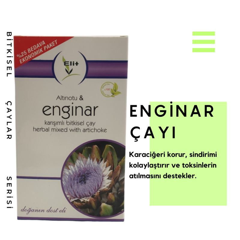 Enginar Karışımlı Bitkisel Çay