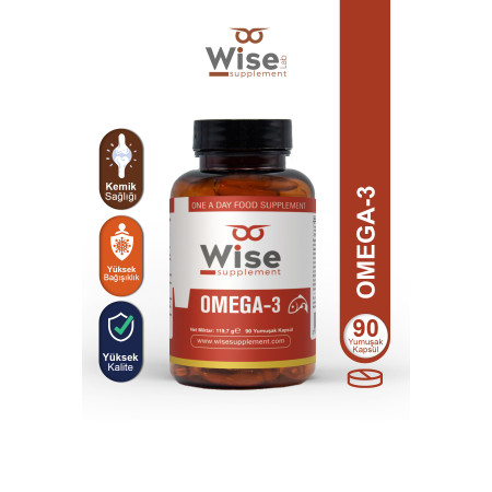 WiseLab Omega-3 1000mg 90 Yumuşak Kapsül