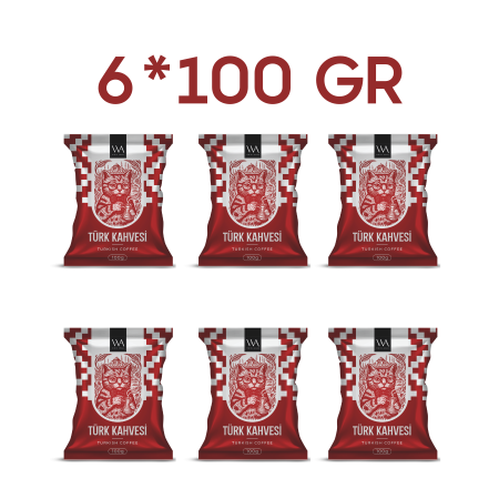 WHITE ANGEL Orta Kavrulmuş Türk Kahvesi 100 Gr (6'lı Paket) Orta Kavrulmuş Türk Kahvesi 100 Gr (6'lı Paket)
