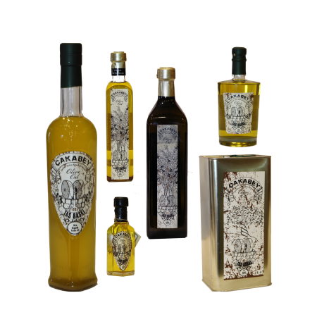 Çakabey Taş Baskı Soğuk Sıkım Erken Hasat Saf Zeytin Yağı 5 Litre